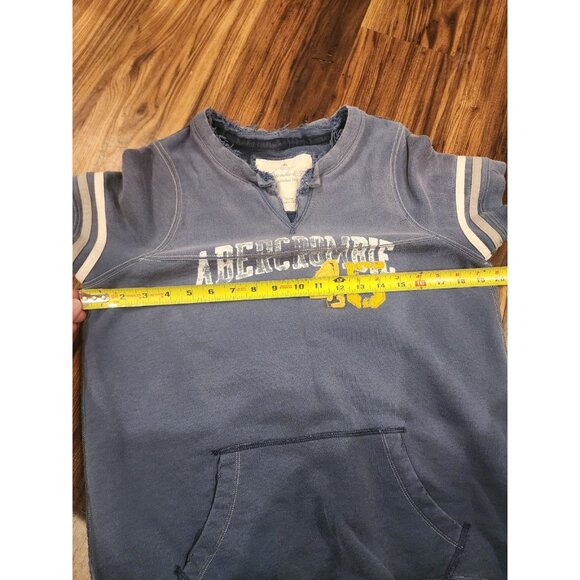 Y2K Abercrombie & Fitch Adirondack Shortsleeve Womens Sweatshirt Fits M/L READ - Picture 7 of 7